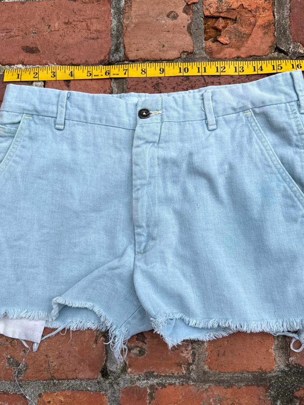 Levi's Light Blue Denim Shorts
